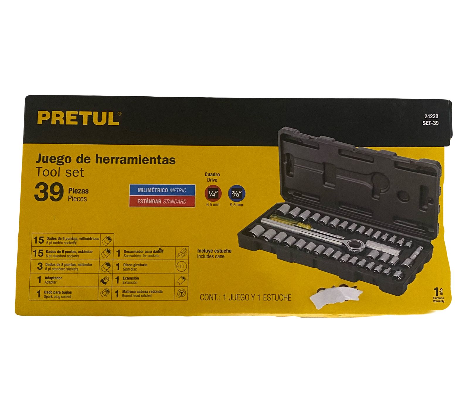 Juego De Dados 39pzas